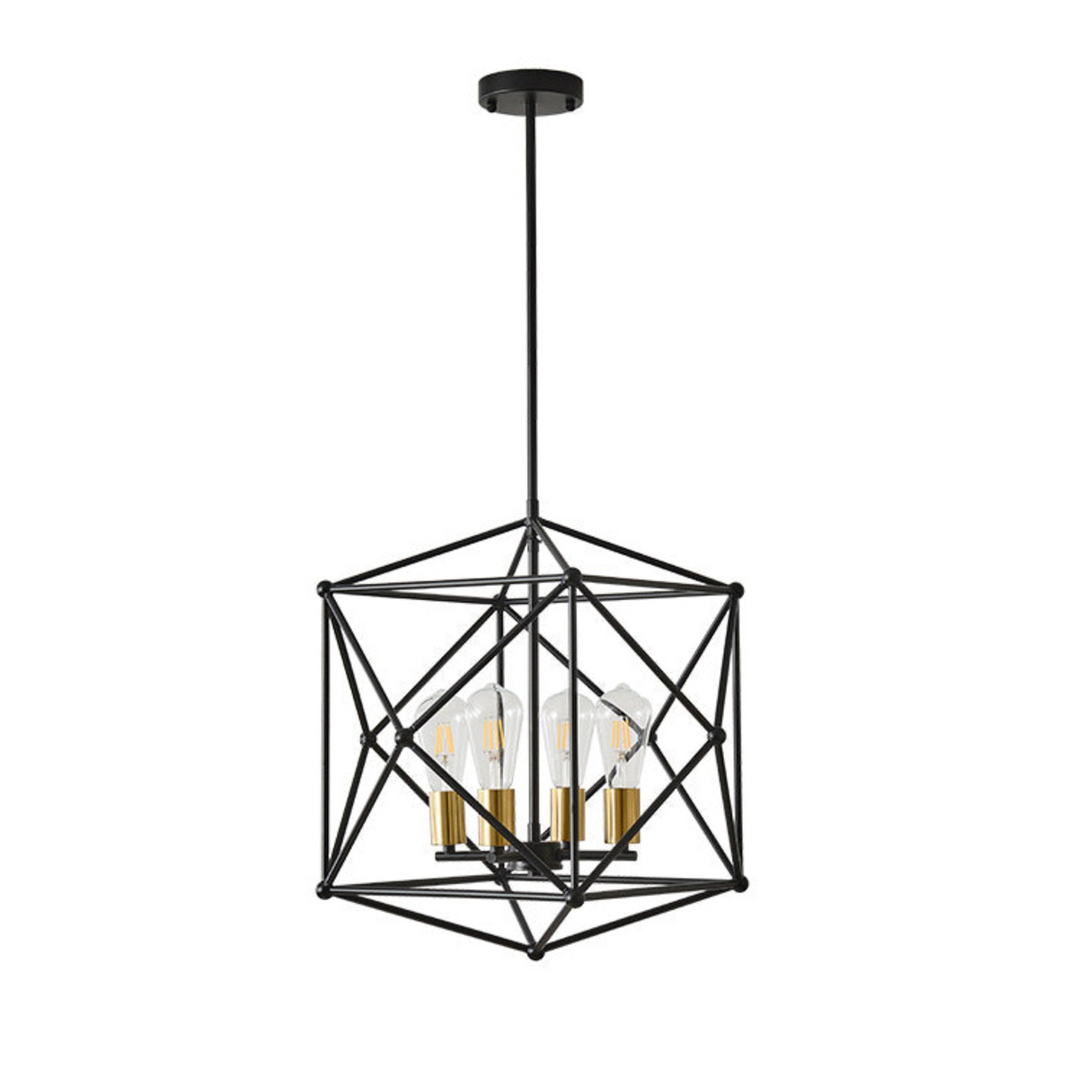 Polyhedron Wireframe Chandelier