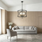 Polyhedron Wireframe Chandelier