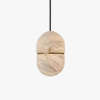 Velo Capsule Alabaster Pendant Lamp